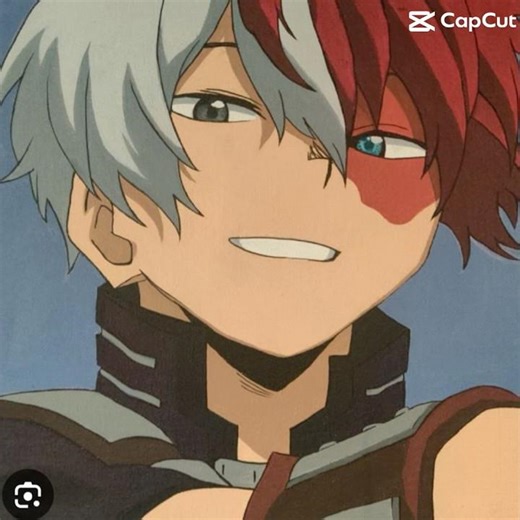 I got a rare pic of todoroki smiling 😱#todoroki #edit