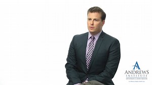 Andrews Institute physical medicine and rehabilitation physician Adam Mullan, M.D. talks about how electrodiagnostic medicine impacts his ability to diagnose and evaluate a patient’s symptoms. | Andrews Institute for Orthopaedics & Sports Medicine