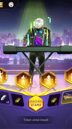 Spin emote joged booyah 😱 di ff #freefire #ffshorts