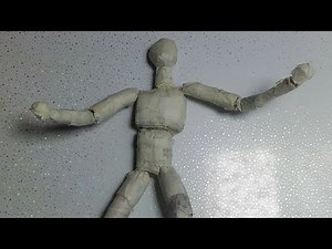 How to make a paper action figure DIY | PART 1