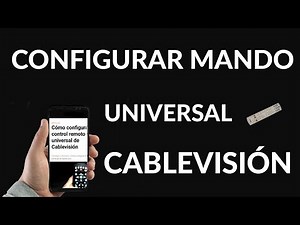 Cómo Configurar el Control Remoto Universal de Cablevisión Fácilmente!
