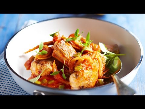 🐟 Roussette à la Provençale – Un Poisson Parfumé au Soleil !