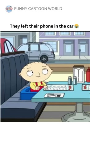 They left their phone in the car 😂