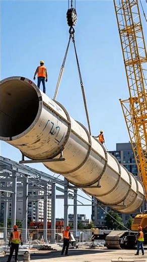 WATER SLIDE COLLAPSES Mid-Air! Crane Disaster at Urban Theme Park 😱 #fail #construction #engineering