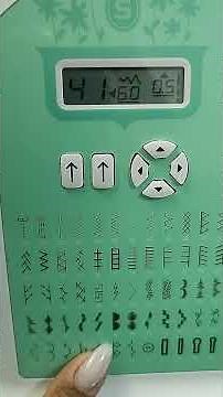 Embroidering with the Singer Starlet 6660 - stitch 41 #singer #sewing