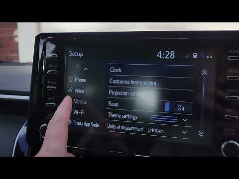 How to Change Light Sensor Sensitivity on Toyota Corolla/Camry 2021/2022