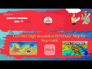 Get FREE High-Resolution DEM Data | Step-by-Step Guide