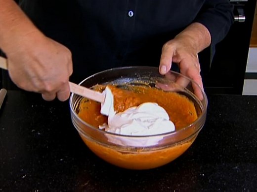 Pumpkin Banana Mousse Pie