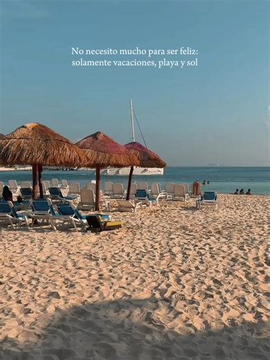Para ser feliz no pido mucho: sol, playa y días sin prisa en Grand Oasis Palm. ☀️🌊😌⁣ ⁣ 💎 Grand Oasis Palm⁣⁣⁣ ⁣⁣⁣ #FamilyResort #OasisLovesU