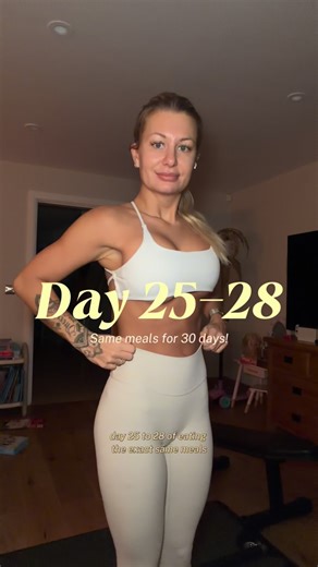 Jelly Devote on Instagram: "28 days. Same meals. Same routine. A completely different me. Down 2.5kg, stronger in every way and honestly… so proud of myself for proving I can stick to something even when motivation isn’t there. I didn’t expect to love the routine as much as I did — but it made life simple, kept me calm, and reminded me that sometimes the boring things are the ones that actually change you. This last week has been a full pamper glow-up ✨ lashes, hair, Botox, HIFEM… the works. And