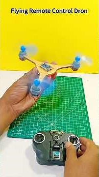 Making Best DIY Remote Controlled Drone || science projects Drone model Short video