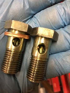 Trans cooler banjo bolt needed. PN?