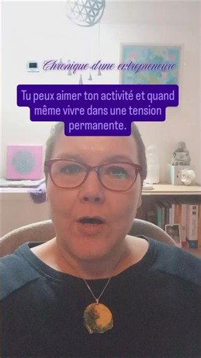 ♥️Tu peux aimer ton activité et quand même vivre dans une tension permanente.🤯