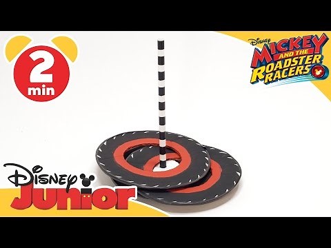 Mickey and the Roadster Racers | Tutorial: Tyre Toss | ‪@disneykids‬