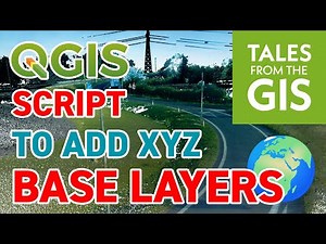 How to add a XYZ basemap layer to QGIS 3 & python script to add them in a bulk