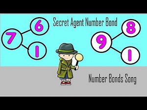 Secret Agent Number Bond (Number Bonds Song) New Version
