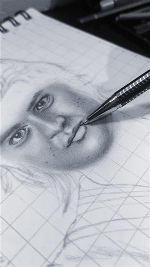 how to draw Steve from stranger things #art #shorts #strangerthings