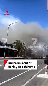 BREAKING: Emergency services are responding to a house fire on the Esplanade at Henley Beach. Motorists are urged to avoid the area near Henley Square. #HenleyBeach #7NEWS | 7NEWS Adelaide