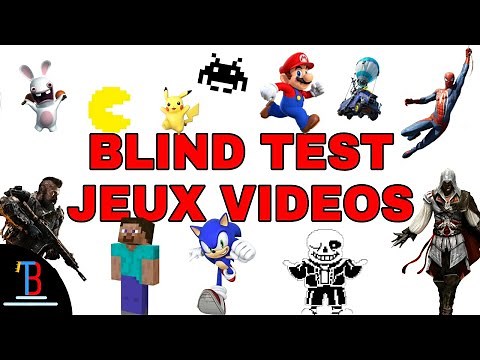 BLIND TEST JEUX VIDEOS DE 125 EXTRAITS +BONUS (AVEC RÉPONSES)