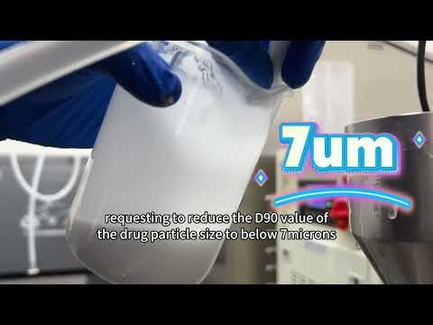 Weiss high pressure homogenizer—Drug Nanonization