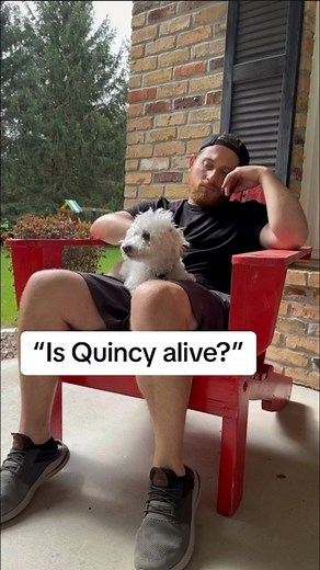 860K views · 69K reactions | For those that have been asking where Quincy has been. It’s tough seeing the only dog you’ve ever had grow old. He’s healthy and happy, but just doesn’t have that same energy. I will try to post when he’s up for it, but just won’t be as often. Thank you again for supporting us all these years ♥️  | Patrick Barnes | Facebook