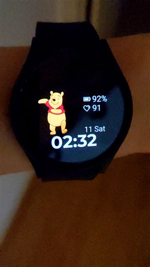 My first smart watch. I love that I can make my own custom watch face! (Was expecting crappy software, but Watch Face Studio was surprisingly usable!)