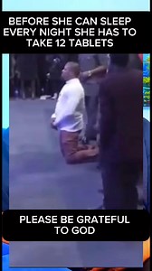 BEFORE SHE CAN SLEEP EVERY NIGHT SHE HAS TO TAKE 12 TABLETS #reelsvideoシ #charlesedobor #followersreels #reelsvideo #reelsfb #facebookreels | Charles Edobor
