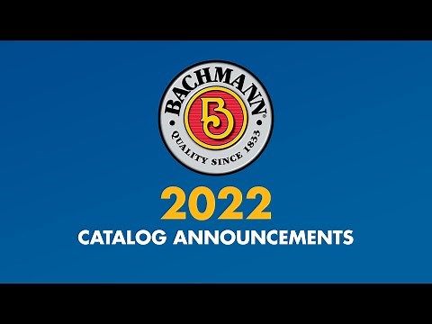 2022 Bachmann Catalog Announcements