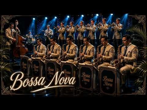 ✨ Golden Bossa Nova Night ✨ Relaxing Jazz Orchestra Performance 🎷 Music Playlist / Vol.188 #jazzfan