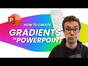 How to Create GRADIENTS in PowerPoint