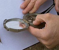 Brunton Compass: Strike and Dip Measurement of Rock Layers