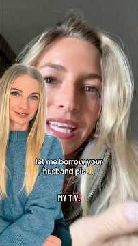 Woman asks to borrow other women’s husbands 👀…#shorts