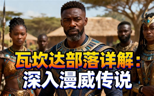 [中配]瓦坎达部落详解：深入漫威传说 - Stickvengers