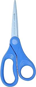 Westcott Non Stick Scissors, Blue, 8-Inch Straight, Case of 36 (14866)