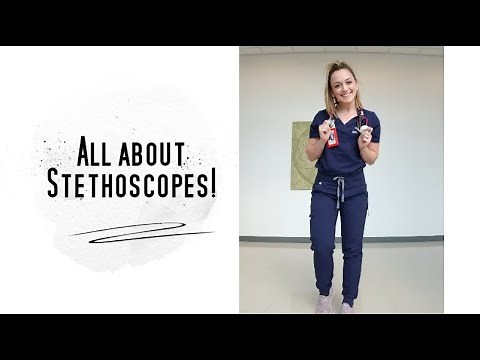 PARTS OF A STETHOSCOPE & HOW TO USE A STETHOSCOPE