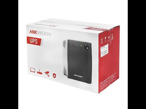 Unboxing of Hikvision UPS 1000VA 600W