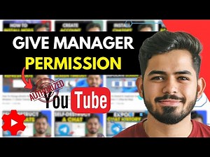 How To Give Manager Role Permissions On YouTube Channel (Step By Step)