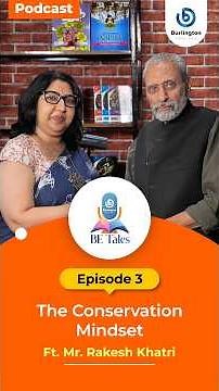 BE Tales Ep. 3 with Rakesh Khatri | The Nest Man of India | The Conservation Mindset #shorts