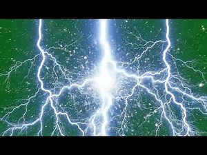 Cinematic Lightning Strike Green Screen Overlay | Free VFX Download