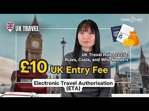 £10 to Enter the UK? New Travel Rules (ETA) 2025! Who Needs It and How to Apply