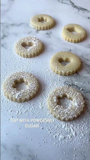 Linzer cookies