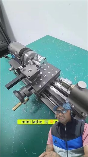 A Useful Mini Lathe Machine Trick for Precision Work #Shorts #machine #engineering #experiment