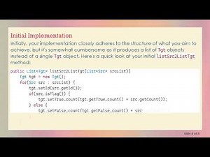How to Use Java Stream to Map a List Src to an Object Tgt?