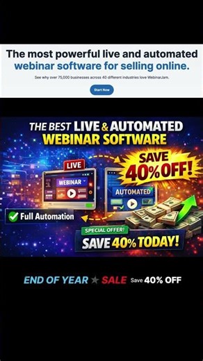 Create High Converting Webinars (Save 40% Today)