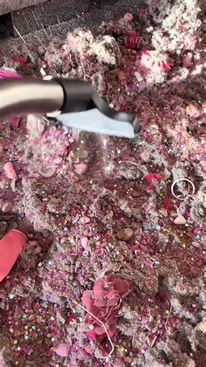 Sparkly Pink Dust Vanishes in ASMR