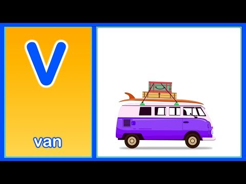 the v Song | Super Phonics | lowercase letter v