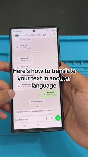 Comment traduire votre texte dans une autre langue
