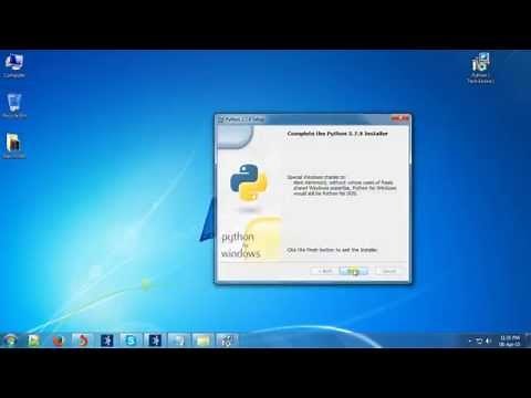 How To Install Python for Windows 7 32 bit