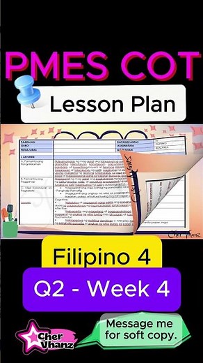 PMES COT Lesson Plan for Filipino 4 Quarter 2 Week 4 MATATAG Curriculum – Panghalip Pamatlig