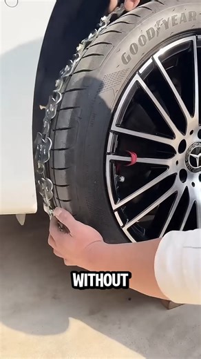 393K views · 862 reactions | Car anti-slip chains are easy to install, no jack required. | Woodform Crafts | Facebook
